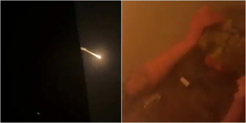 (VIDEO) Američki vojnici snimili trenutak udara iranske rakete! Projektil pao tik uz sklonište, snimak se munjevito širi internetom