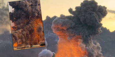 (VIDEO) Kao da je pala nuklearka! Amerika na Iran upravo bacila najstrašniju bombu: Snimci zapalili mreže