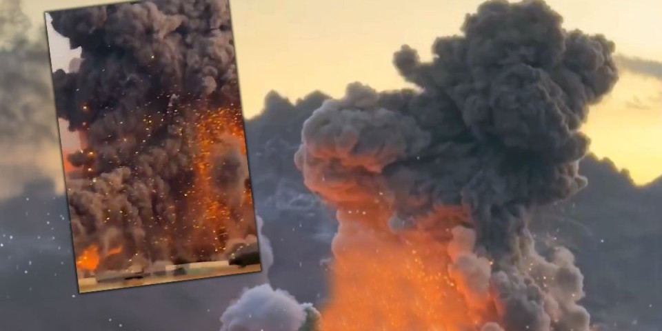 (VIDEO) Kao da je pala nuklearka! Amerika na Iran upravo bacila najstrašniju bombu: Snimci zapalili mreže