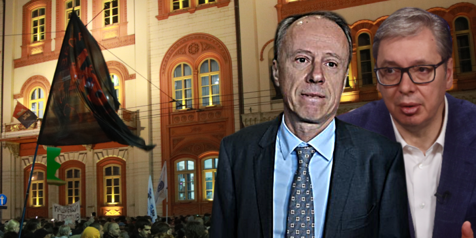 Gde su muda, rektore?! Đokić kao pacov pobegao sa megdana - ne sme na crtu Vučiću