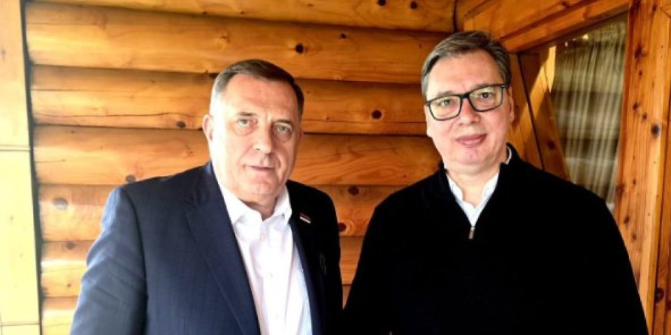 Vučić se sastao sa Dodikom: Posebno sam ga obavestio o pokušaju narušavanja stabilnosti
