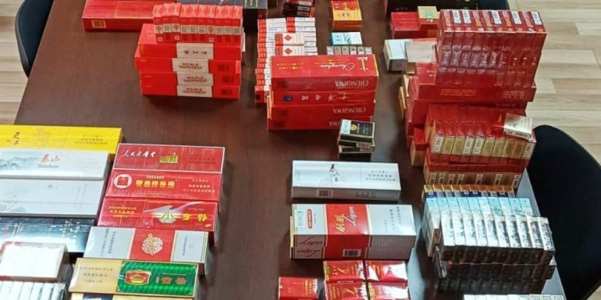 Zaplenjene kineske cigarete