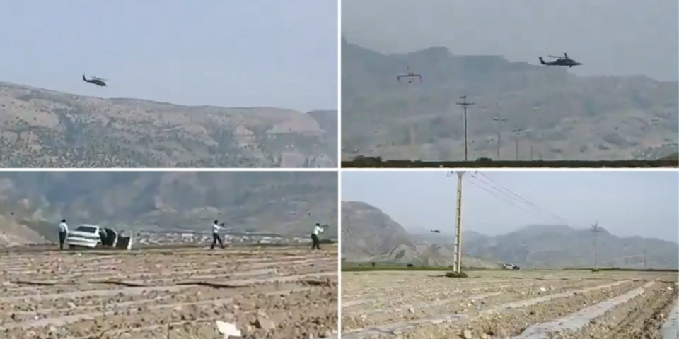(VIDEO) Iranci automatima pucaju na helikoptere SAD! Počele borbe na iranskom tlu, stižu neverovatni snimci okršaja