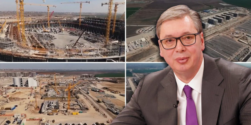 Moćni snimci Ekspo gradilišta iz drona! Oglasio se Vučić i poslao udarnu poruku (VIDEO)