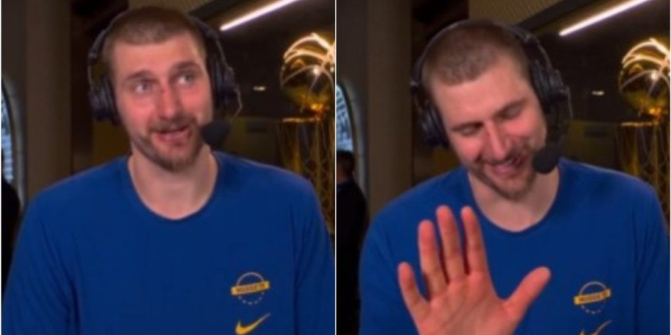 Hahaha, reši ga, bre! Jokara ugasio Amera za sva vremena, ovo morate da vidite (VIDEO)