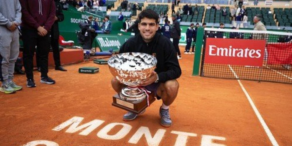 Najnovija ATP lista - Alkaraz na ivici ambisa, Siner mu diše za vratom