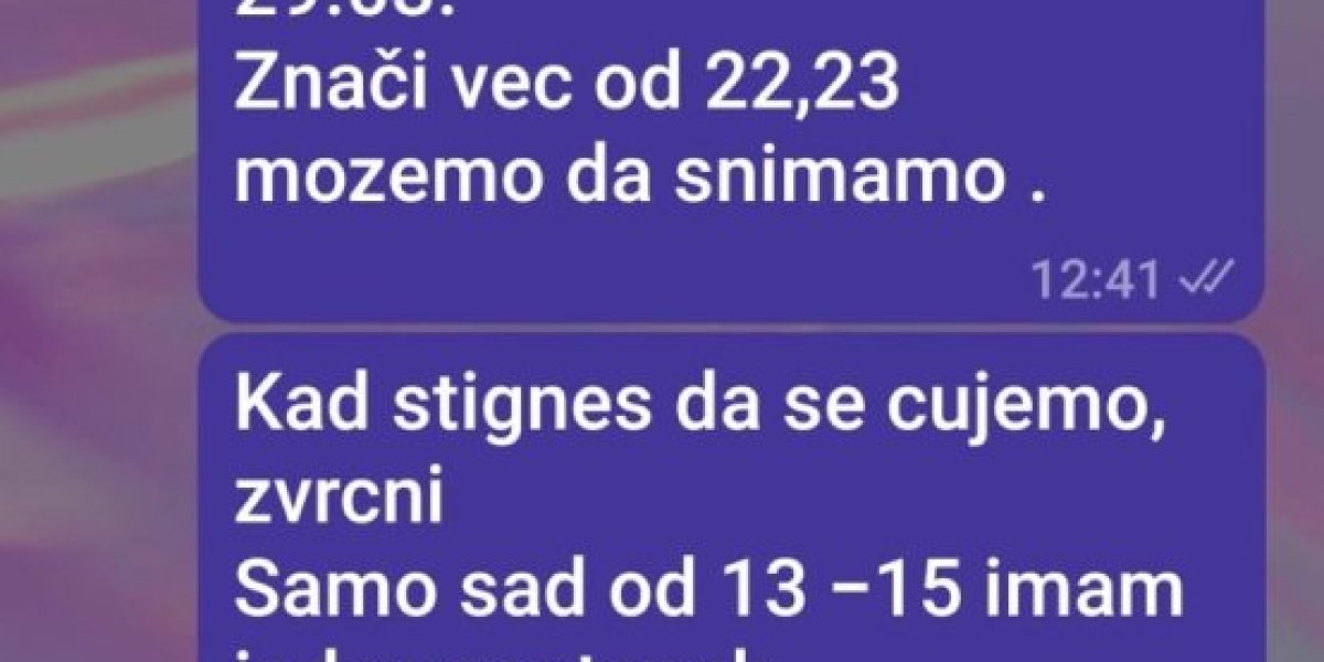 Prepiska Silvije Jung sa producentom