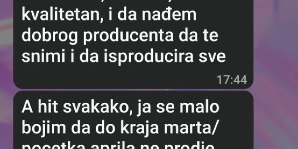 Prepiska Silvije Jung sa producentom
