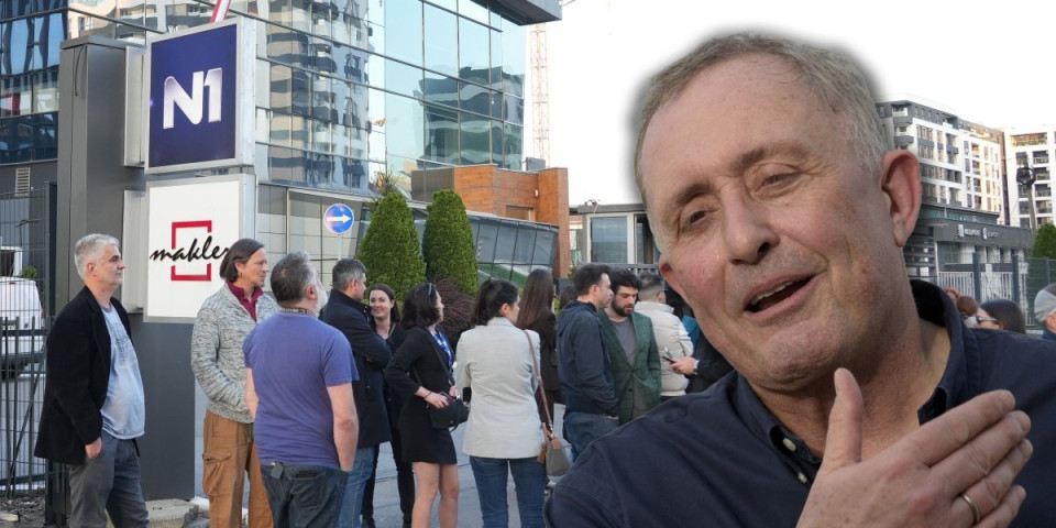 Šokantno, blokaderi načisto prolupali: Hoće da zabrane direktoru N1 da uđe u svoju zgradu (FOTO)
