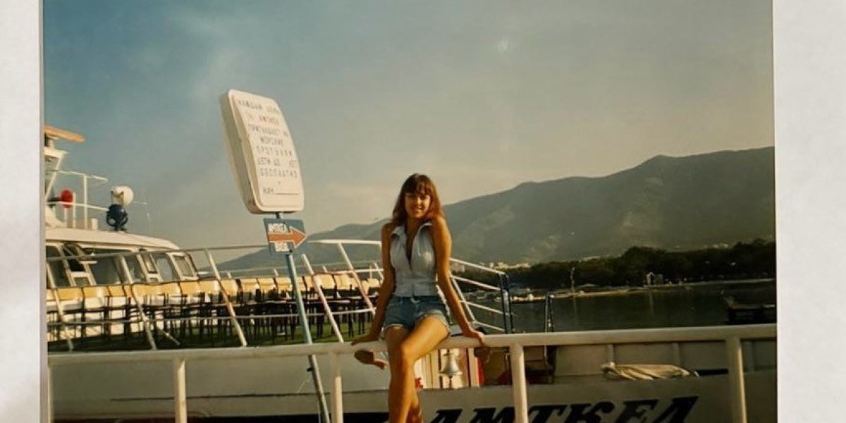 Irina Šajk u detinjstvu