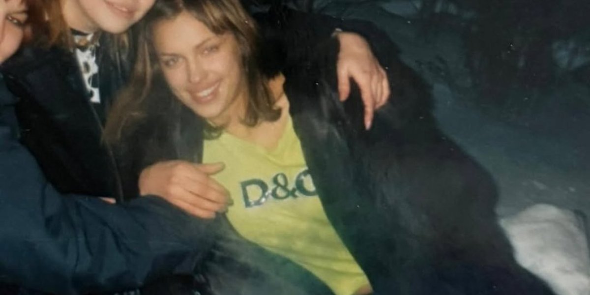 Irina Šajk u detinjstvu