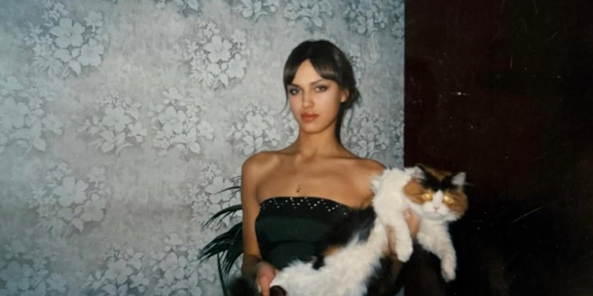 Irina Šajk u detinjstvu