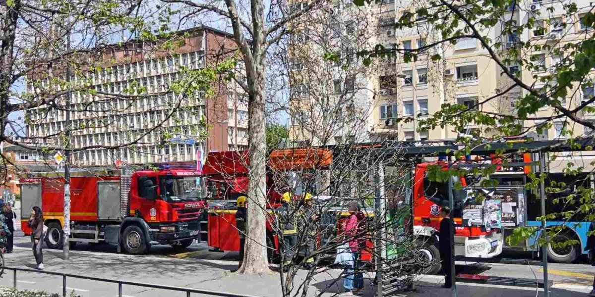 Vatrogasci na terenu