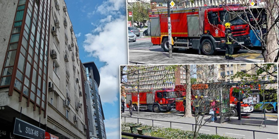 Veliki požar u Novom Sadu: Zapalio se stan u Bulevaru oslobođenja, vatrogasci i Hitna na terenu (FOTO/VIDEO)