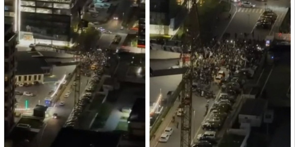 Šok snimak iz vazduha! Evo koliko blokadera brani N1 od novih vlasnika