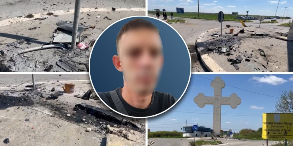 Užasan prizor! Na mestu gde se Nemanja zakucao u betonski krst haos na sve strane - Ubio čoveka, pa dodao gas... (FOTO/VIDEO)