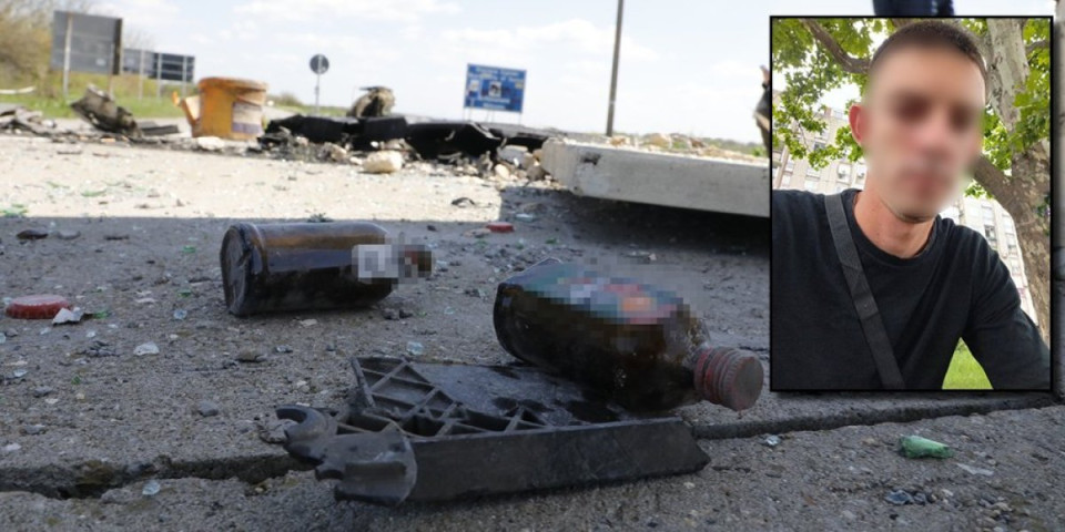 Ubica i žrtva ceo dan pijančili? Na mestu jezivog udesa kod Surčina flašice žestokog pića na sve strane (FOTO)