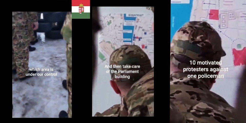 (VIDEO) Kreće pakao u centru Budimpešte?! Ukrajinci Orbanu pripremili horor scenario: Snimak tajnog sastanka munjevito se širi