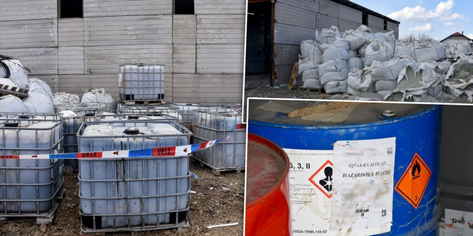 Policija u šoku! Otkriveno nelegalno skladište 115 tona kancerogenog otpada u Smederevu, "pala" dvojica muškaraca (FOTO)