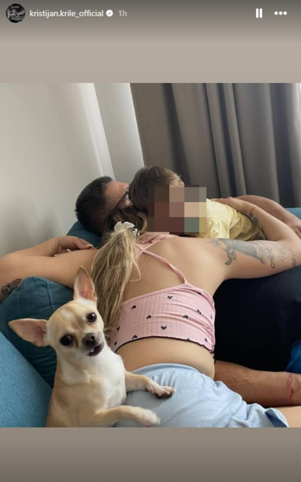 Pomirili se Kristina Spalević i Kristijan Golubović: Kristili decu pod Ostrogom (FOTO)