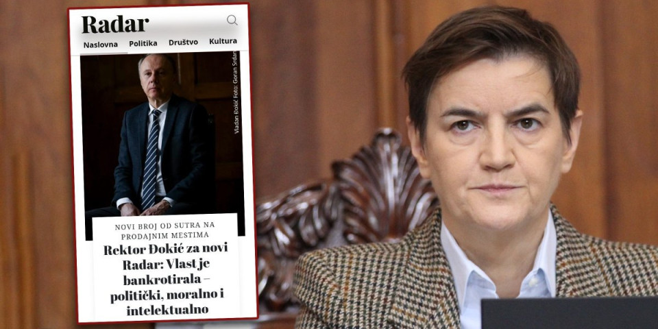 Ana Brnabić rasturila licemera Đokića: Alal vam kandidat, blokaderi!