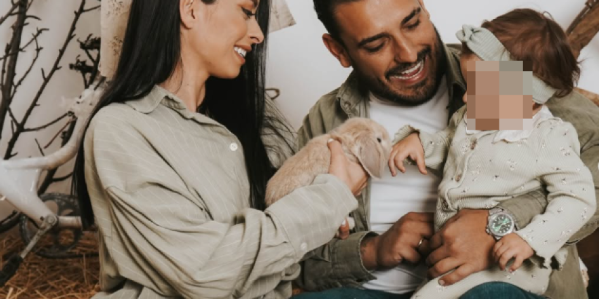 Darko i Kaća sa ćerkom Srnom