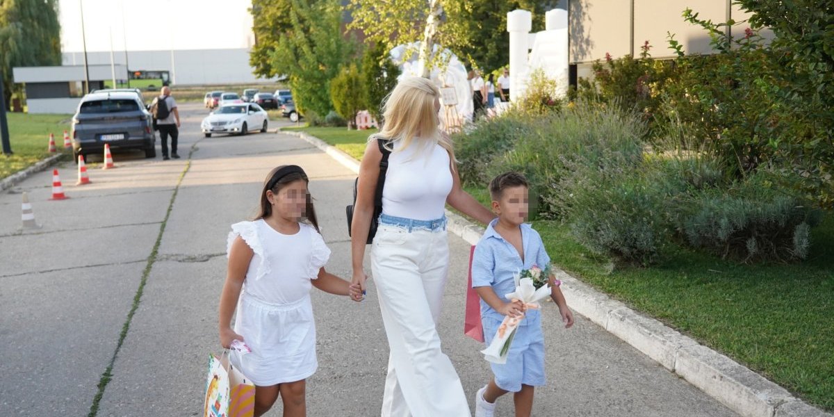 Goga Babić sa decom