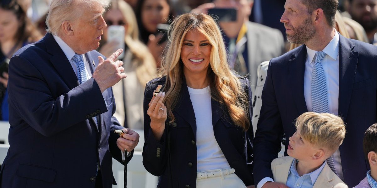 Melanija i Donald Tramp