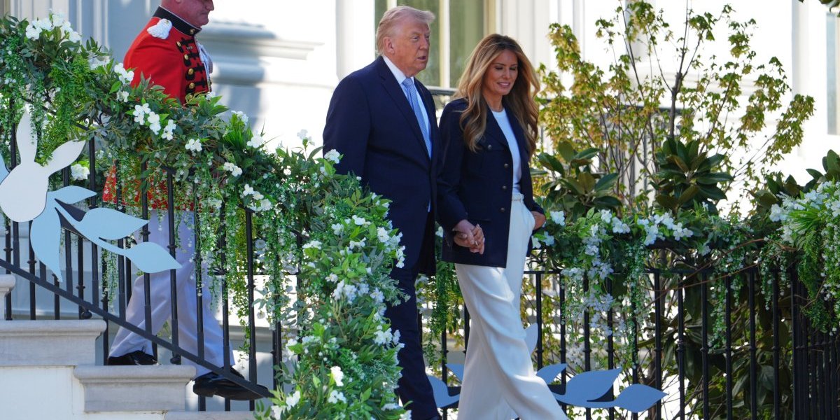 Melanija i Donald Tramp