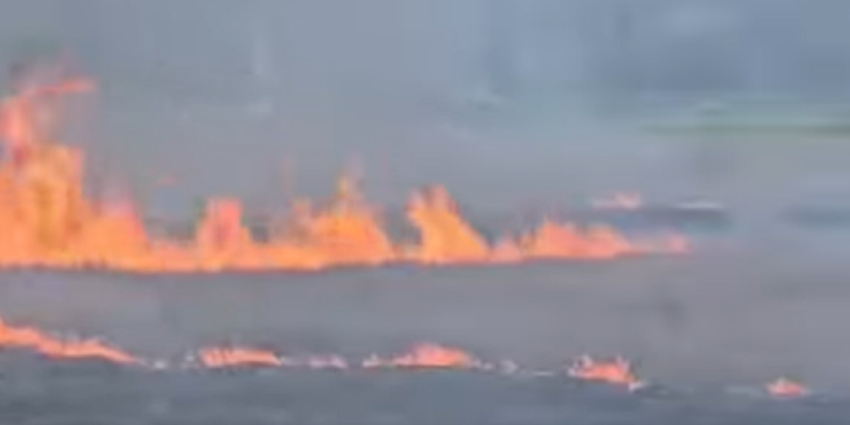 Bukti požar kod Kruševca: Gust dim se širi (VIDEO)