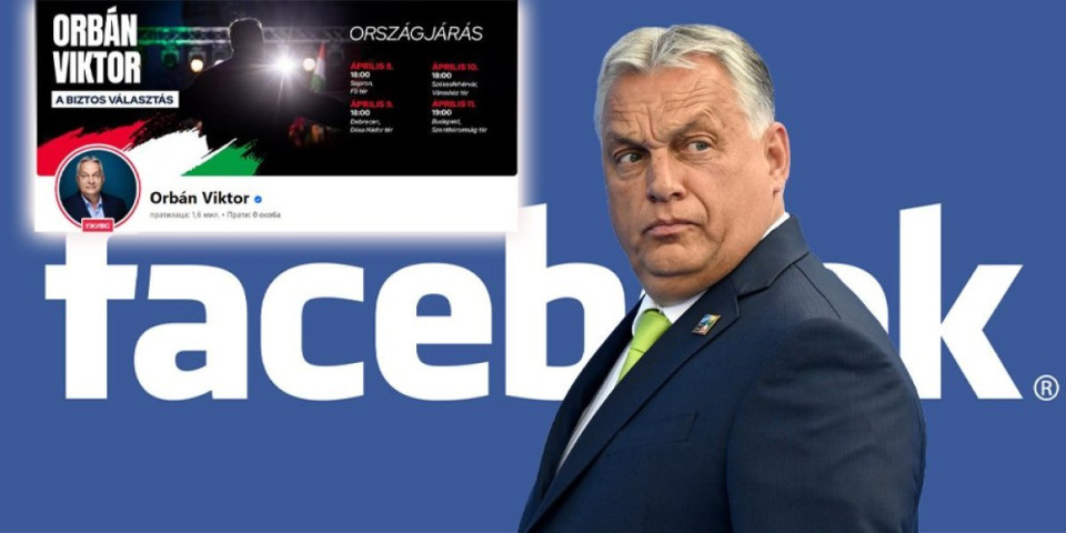 Drama uoči glasanja u nedelju: Orban tvrdi da mu društvene mreže "kradu" pobedu