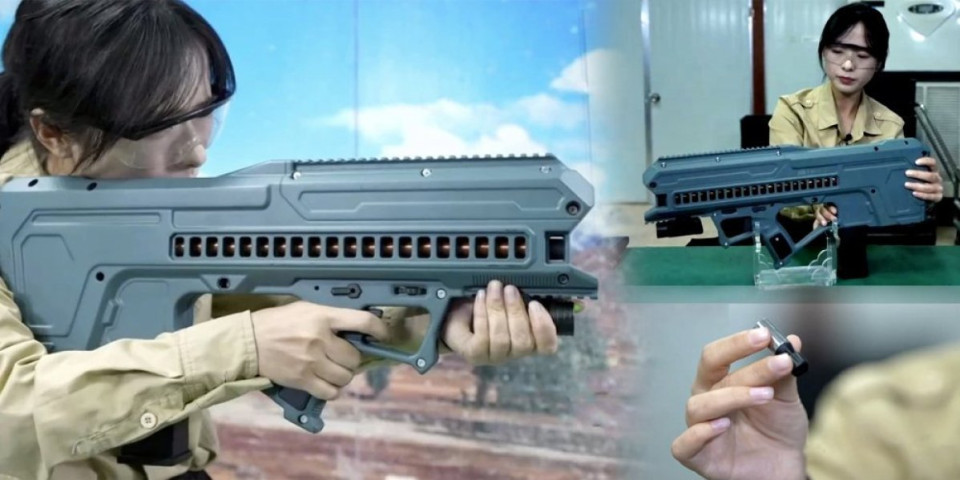 Revolucija u naoružanju: Kineski elektromagnetni pištolj ispaljuje 2.000 metaka u minuti bez buke i dima