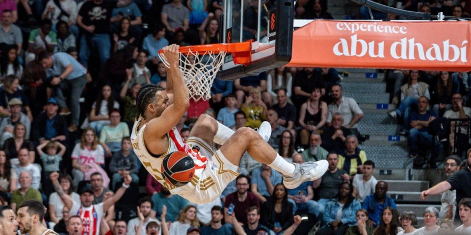 Rolerkoster Zvezde u Lionu za siguran plej-in! Crveno-beli srušili Asvel na krilima Batlera i Nvore