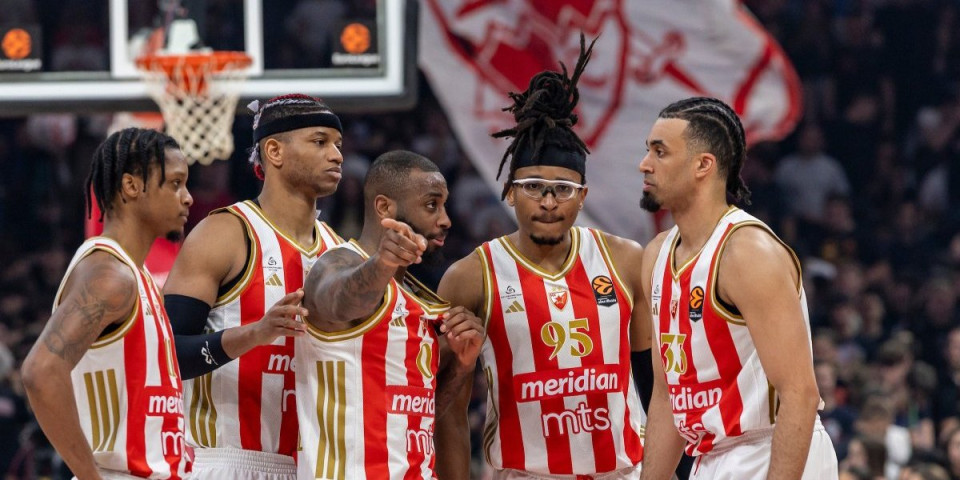 Pogledajte tabelu Evrolige - Zvezda ima šansu i za top 6, evo šta treba da se dogodi