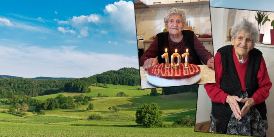 Rakijica uz kafu i 101 godina života: Baka Marica mladima poručila samo jedno (FOTO)