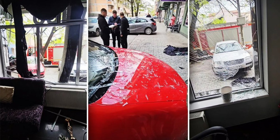 Bomba u bočici: Eksplozija osveživača za vazduh demolirala salon u Jagodini (FOTO/VIDEO)