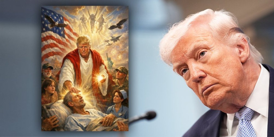 (FOTO) Odvratno! Tramp huli na Boga najstrašnije moguće: Ovo se rečima teško može opisati - javnost u stanju šoka