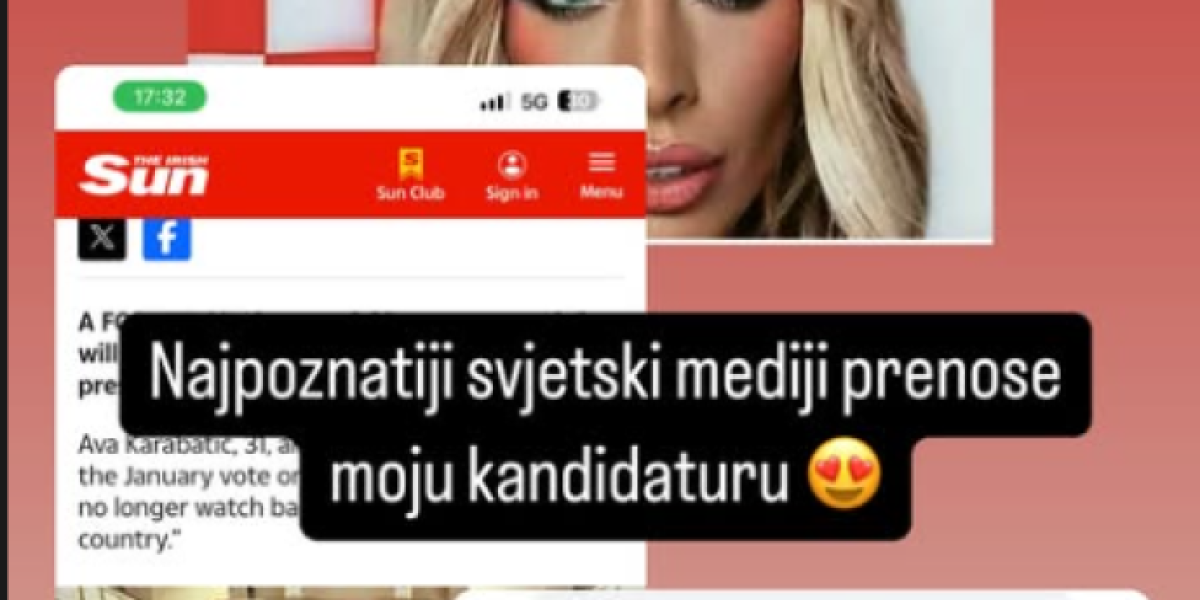 O Avinoj kandidaturi pišu strani mediji