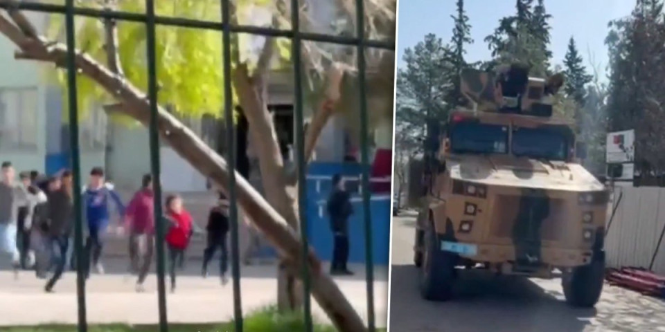 Pojavili se jezivi snimci: Učenici skakali u ponor bežeći od sačmare! (VIDEO)