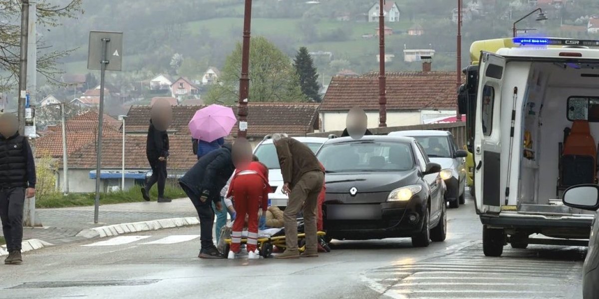 Povređen pešak u Čačku
