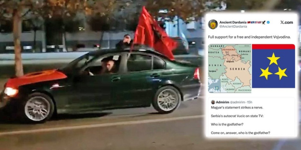 Albanci čekali Orbanov pad: Krenuli u novi pohod - podrška blokaderima separatistima u Vojvodini (FOTO)