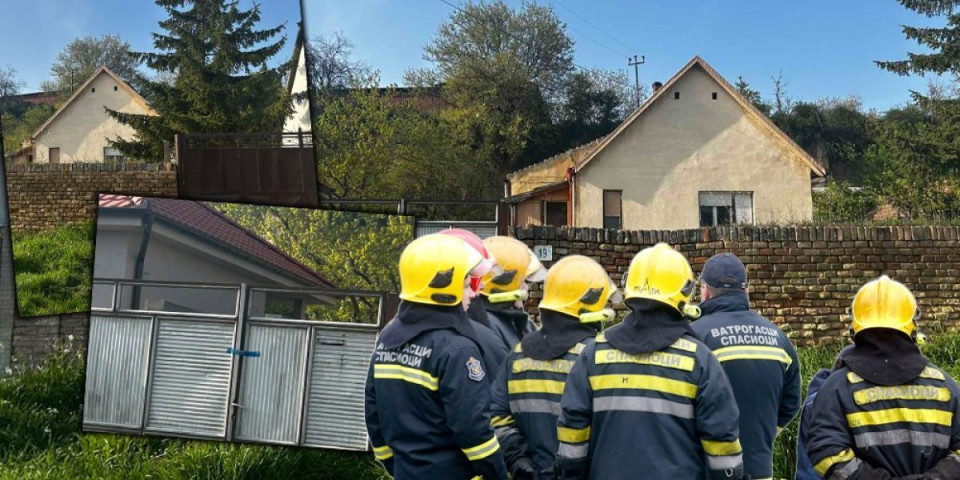 Prve fotografije mesta tragedije u Titelu: Stariji muškarac i žena stradali u požaru (FOTO)