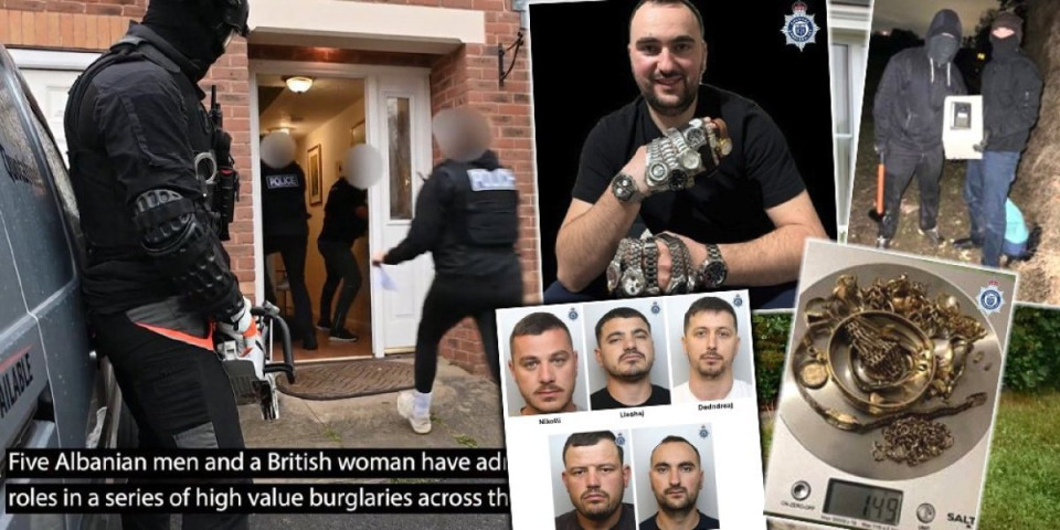 Pohapšena šiptarska banda: Na društvenim mrežama se hvalili pljačkama, ojadili ljude za više od milion evra (FOTO)