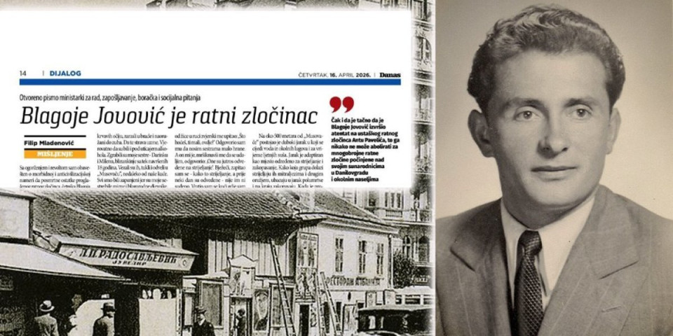 Dno "Danasa" dobilo podrum! Smeta im čovek koji je ubio vođu ustaša - Pavelića: Pokrenuli sramnu kampanju