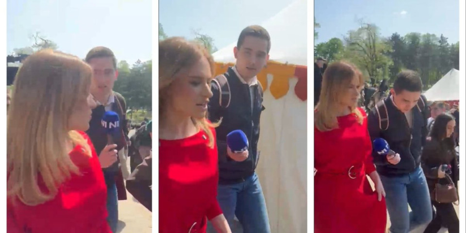 Provokatorima sa N1 ništa nije sveto! Skandalozan ispad tajkunskog novinara ispred Crkve Svetog Marka (VIDEO)