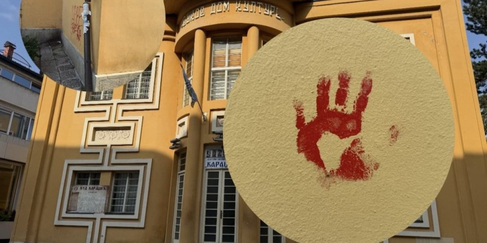 Vandalizam: Skrnavljenje simbola Loznice!