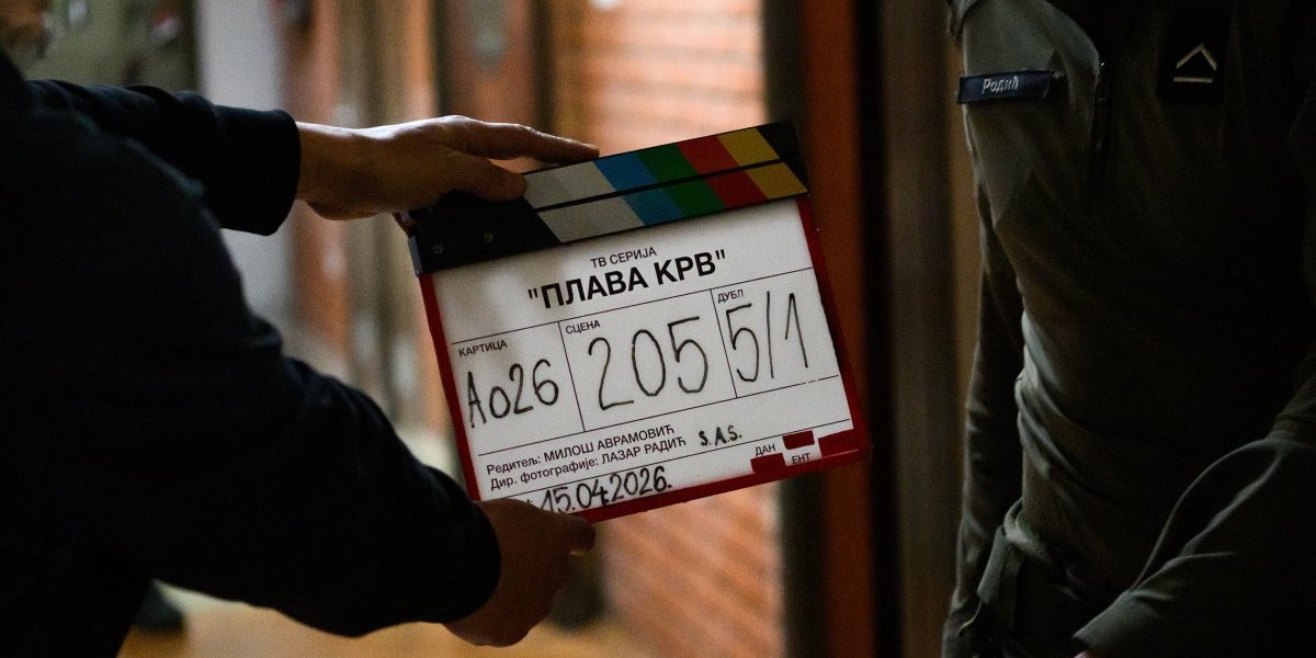 Na snimanju serije "Plava krv"