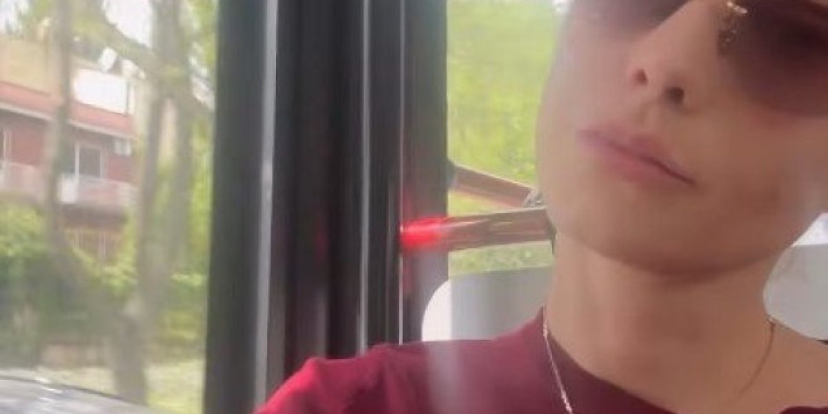 Mirka Vasiljević u gradskom prevozu