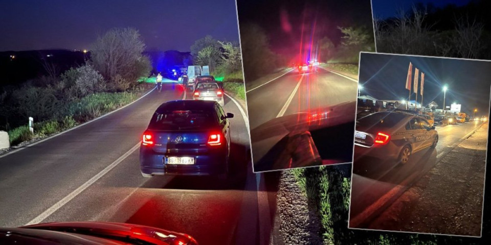 Jedan auto završio u žbunju, drugi u kanalu: Teška saobraćajka kod Topole (FOTO)