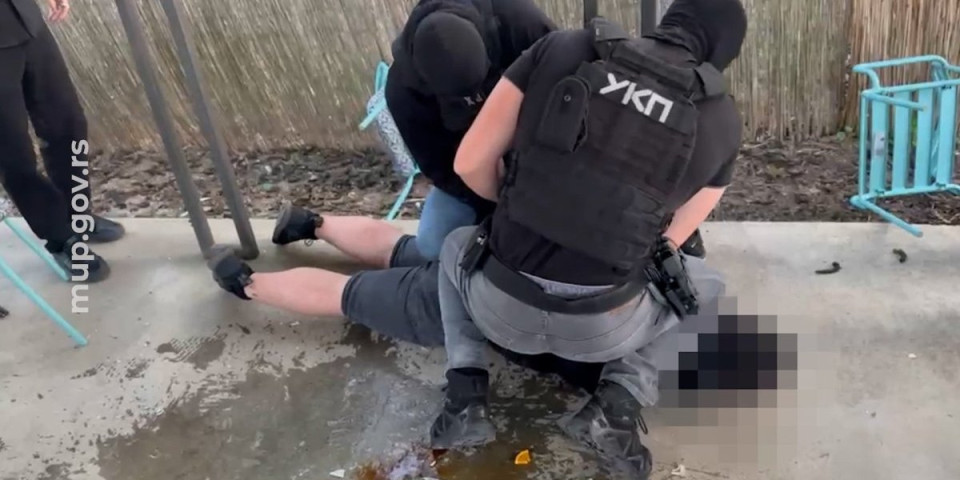 Evo kako su pali pripadnici "Vračarskog klana": Pogledajte spektakularnu akciju policije (VIDEO/FOTO)